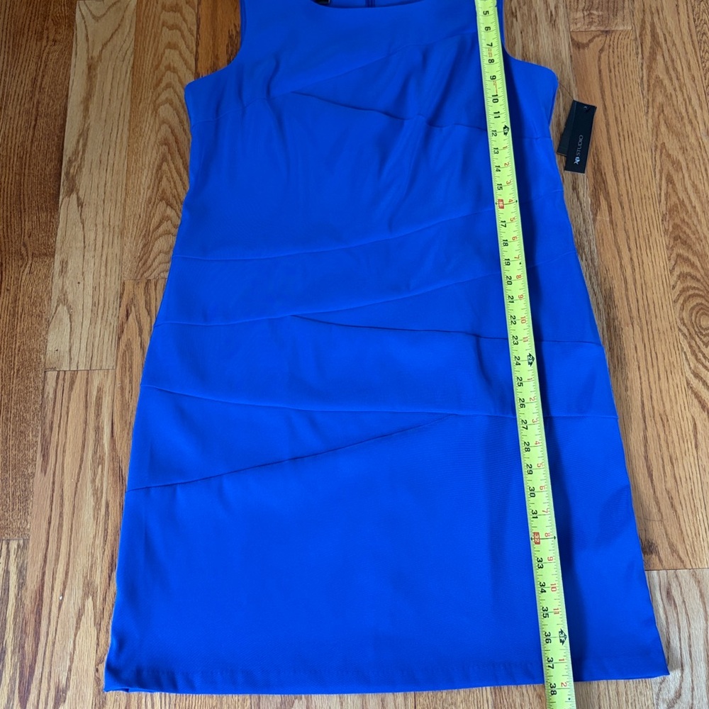 NWT AB Studio Vibrant Royal Blue Dress. Size:16 - Picture 6 of 8